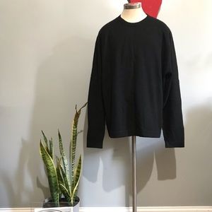 brooks brothers black cashmere sweater size XL